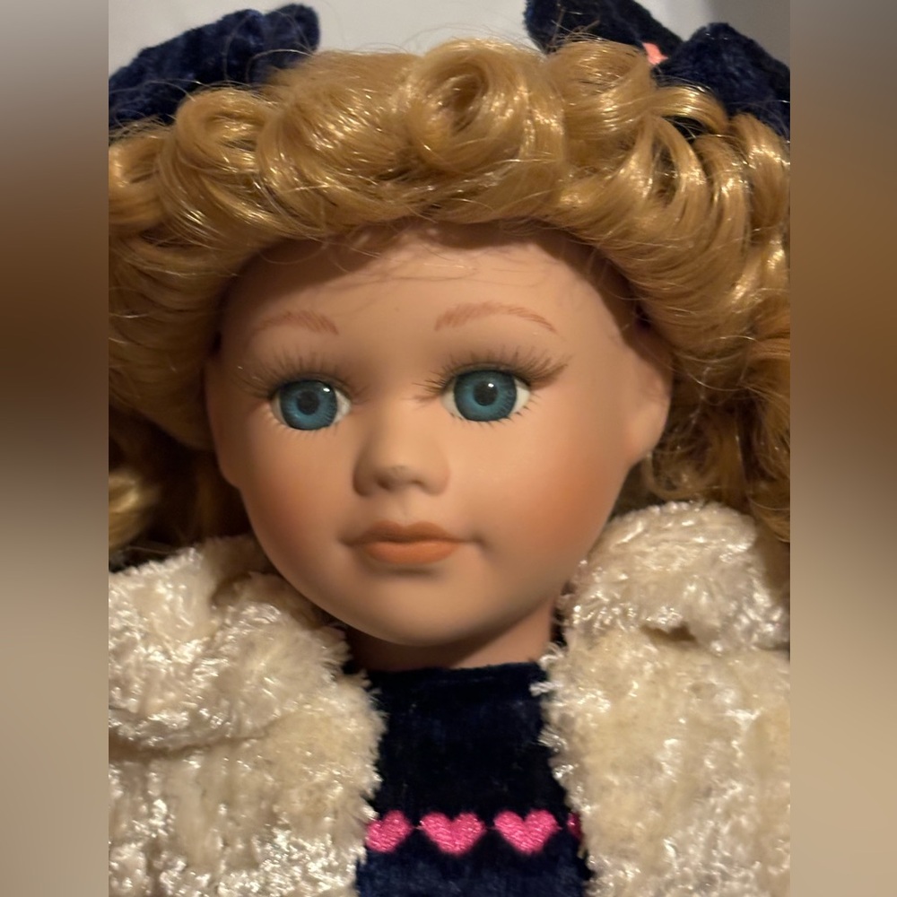 Vintage 13” Collectors Choice Porcelain Doll